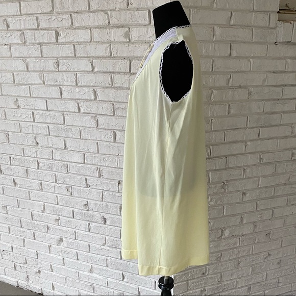 Vintage 60s 70s Bows Lace Nightie Negligée Lingerie - Picture 4 of 13